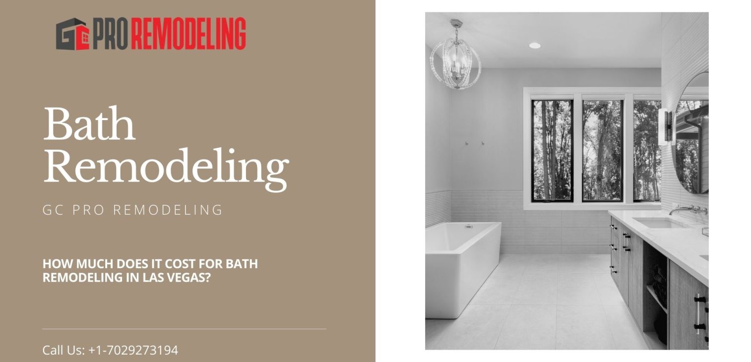 How much does it cost for bath remodeling in Las Vegas?